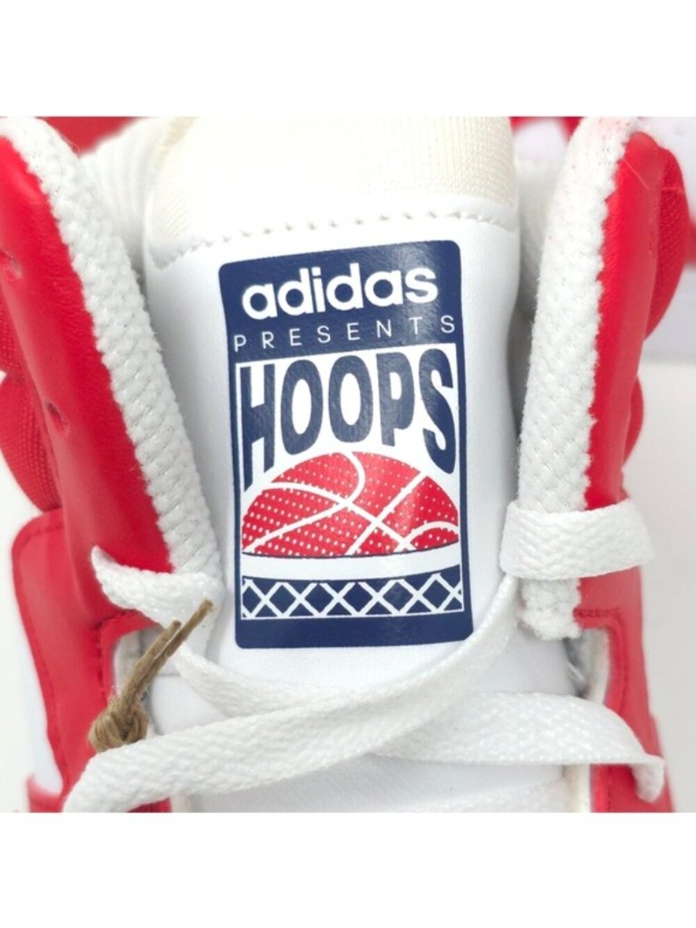 adidas Men’s Hoops 3.0 Mid Basketball Shoes Red - Picture 9 of 11